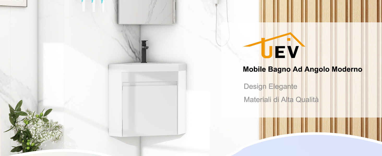 Mobile da Bagno Ad Angolo
