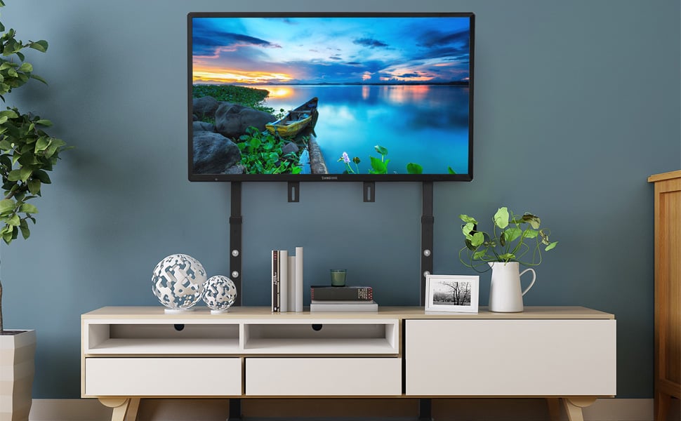Supporto TV da Pavimento: Porta TV da Terra Stand TV per 32-100 Pollici