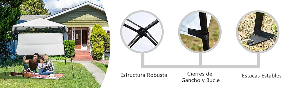 Carpa de Apertura Automática