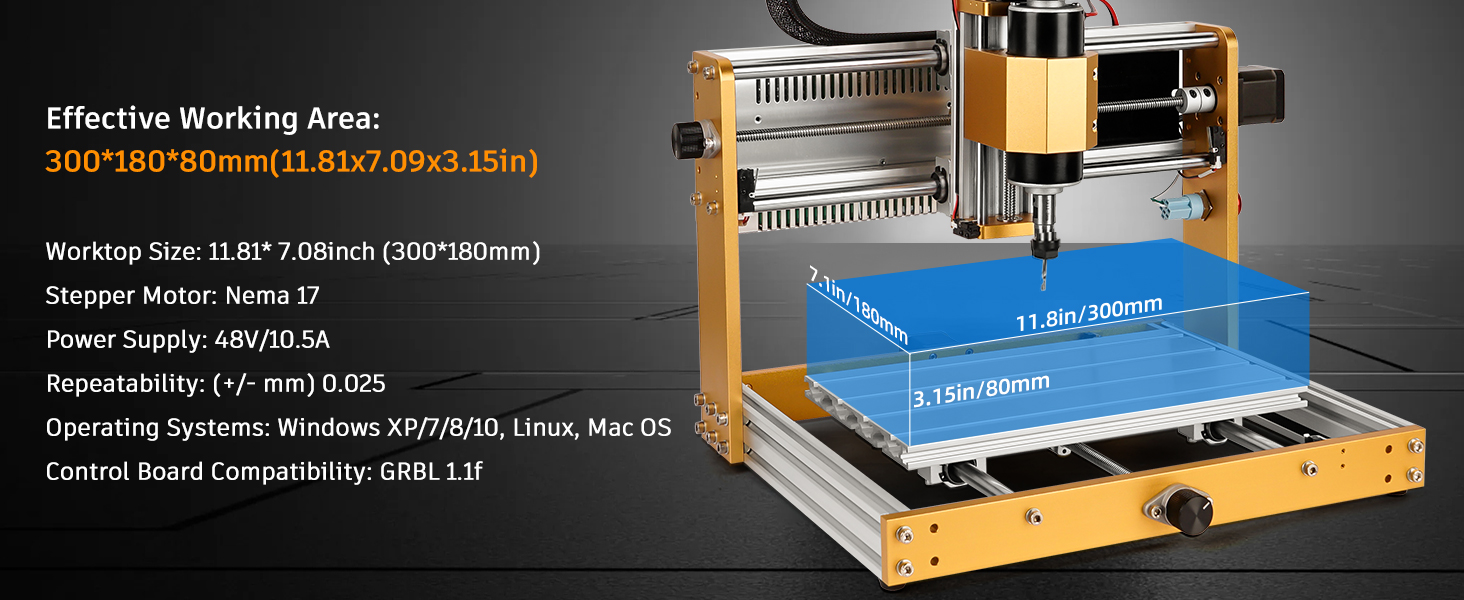 3018 pro max cnc router machine