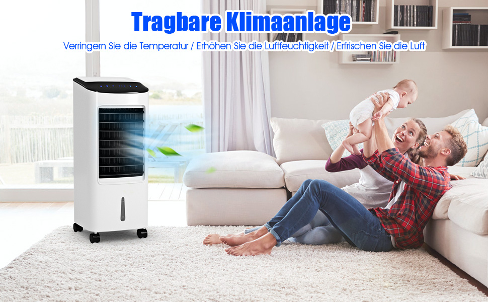 klimagerät, klimaanlage, luftkühler, luftbefeuchter,