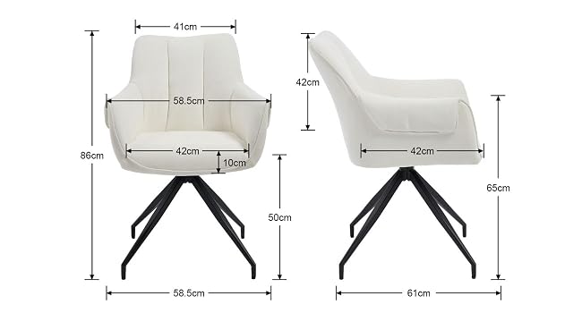 Serie de diagramas técnicos que muestran múltiples vistas y medidas de lo que parecen ser dimensiones de muebles o asientos, con medidas angulares detalladas.