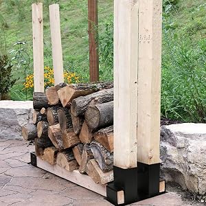 Support empilable en bois
