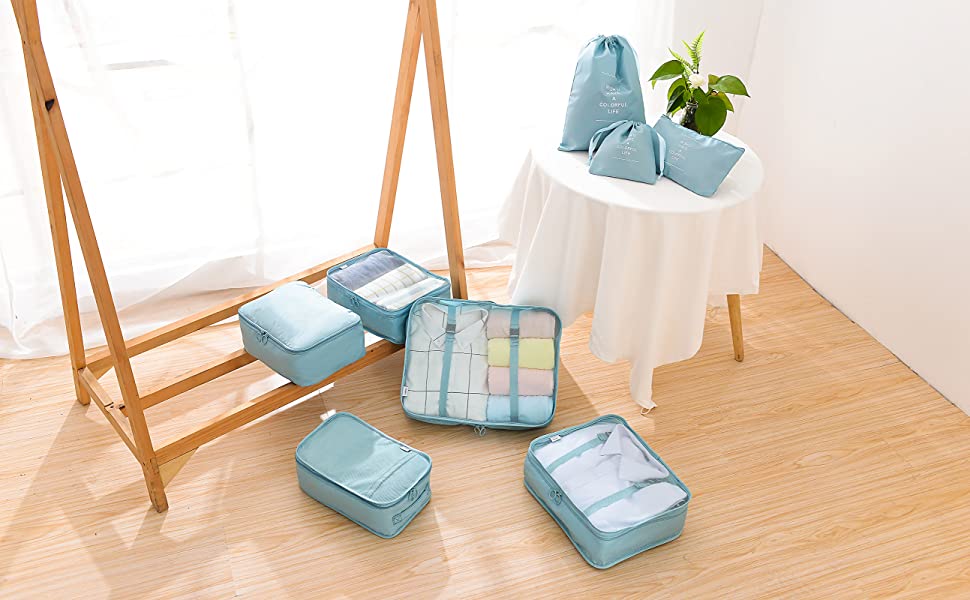  /><br /><strong>【Platz- und Zeitersparnis】</strong>Mit diesem Koffer-Organizer können Sie Ihr gesamtes Gepäck in einem einzigen Koffer verstauen und so Platz und Zeit sparen.<br /><strong>【Praktisch】</strong>Sie möchten entspannter reisen und sich keine Gedanken über Übergepäck machen? Mit diesem Koffer-Organizer gehören Reisestress der Vergangenheit an. Sortieren, organisieren und schnell wiederfinden Sie Ihre Sachen im Handumdrehen.<br /><strong>【Hochwertige Qualität】</strong>Diese Reise-Organizer-Taschen sind aus hochwertigem Polyester gefertigt, leicht, wasserdicht, faltbar, strapazierfähig, farbecht und leicht zu reinigen. Zwei-Wege-Reißverschluss für schnelles und einfaches Öffnen und Schließen.</p> <p><img src=
