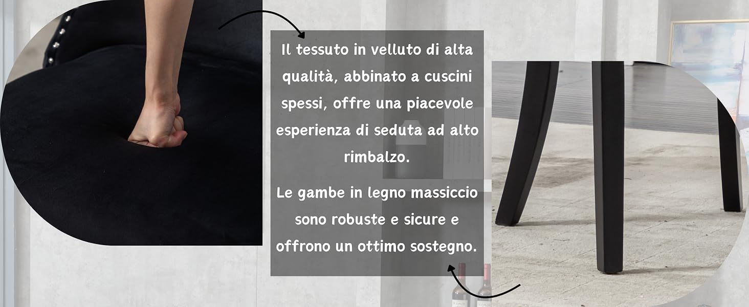 Primo piano di stivali o calzature nere su uno sfondo chiaro con testo in italiano sovrapposto, che mostra una vista parziale