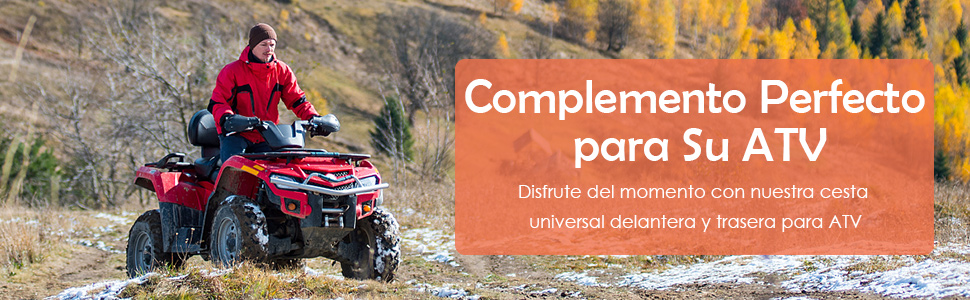 Cesta de Carga para ATV/UTV