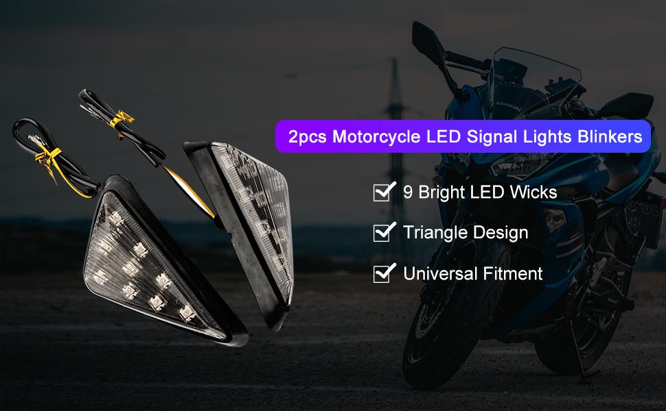 Bernsteinfarbene LED-Signalleuchten, 12-V-Dreieck-Blitz-Begrenzungsleuchten