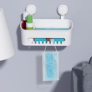ilikable Etagère de Douche Ventouse Serviteur de Douche sans Perçage