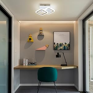 cold white ceiling light for study