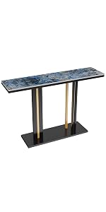 console marbre salon