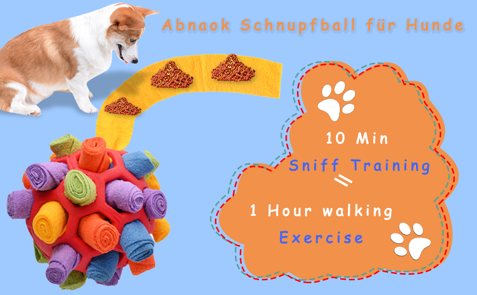 Schnüffelball für Hunde
