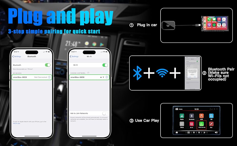 3 steps to quickly connect, stable and convenient