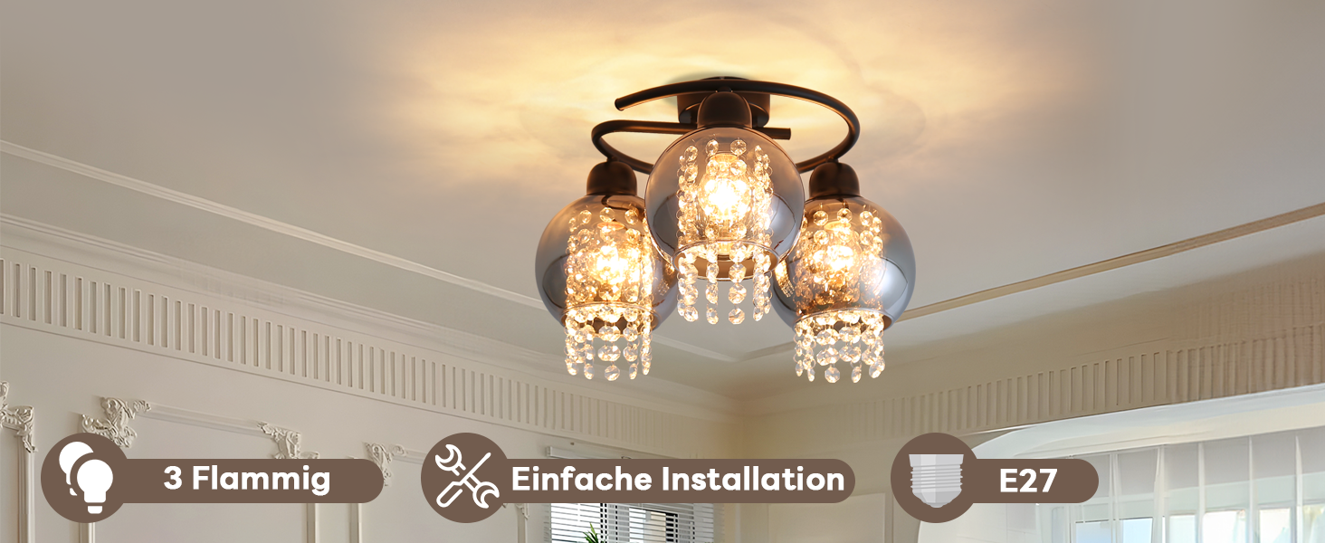 deckelampe wohnzimmer