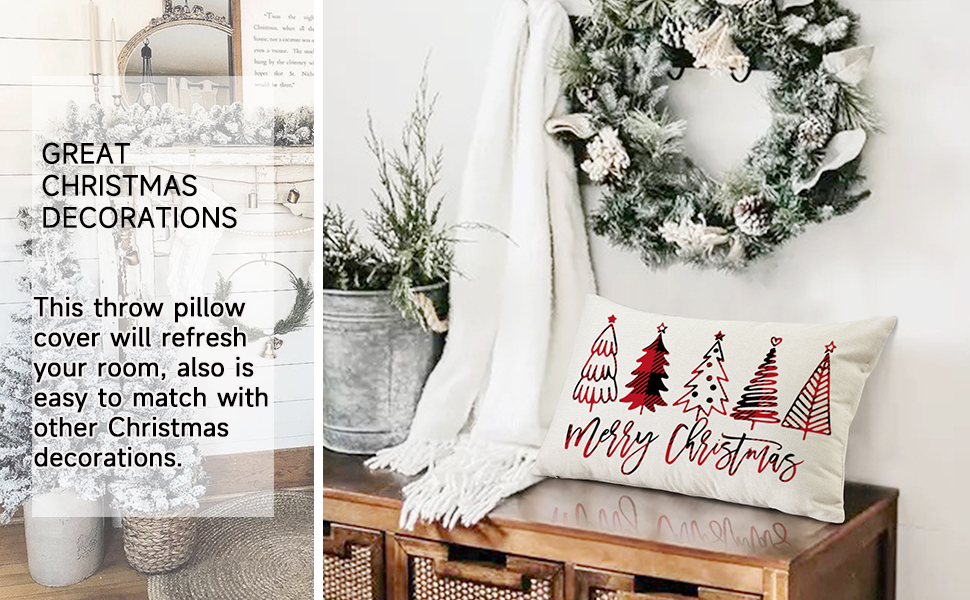 coussin noel 30x50 housse de coussin noel 30x50