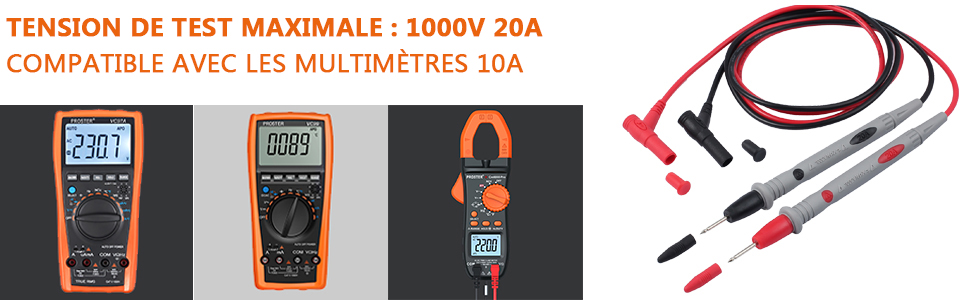 Sondes de Multimètre