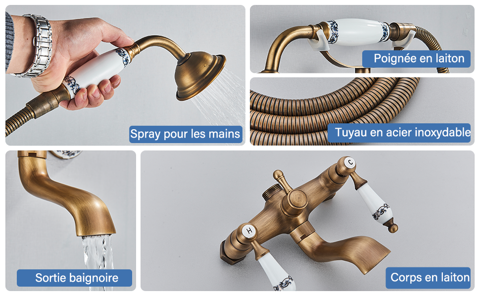 Robinet de baignoire
