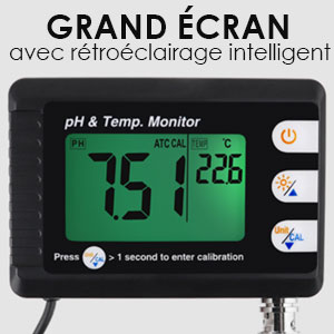 Compteur de pH et de température