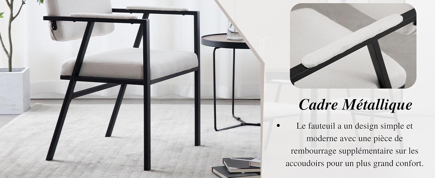 Chaise de Cuisine en lin