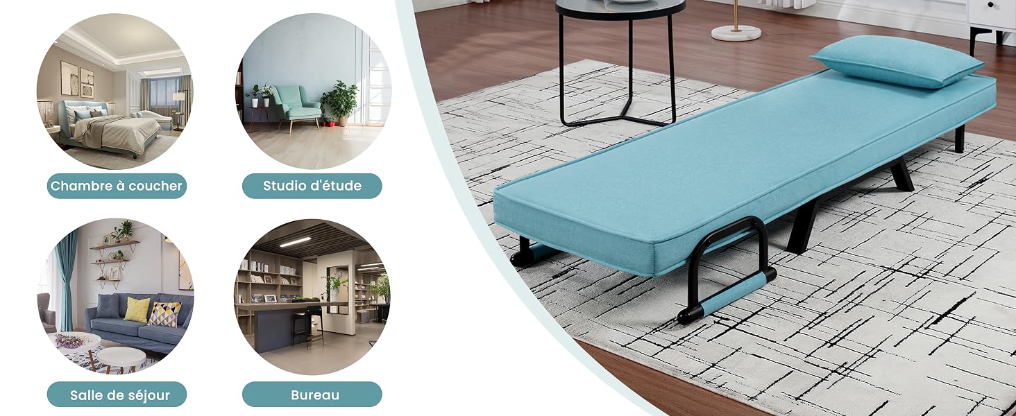 Fauteuil Lit 1 Place Convertible