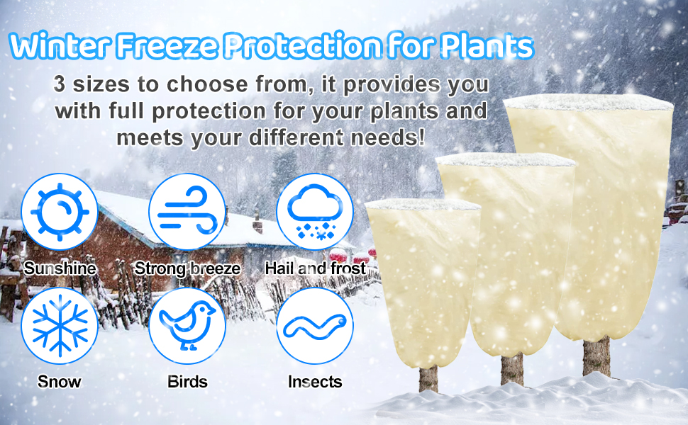 Housses de Protection pour Plante
