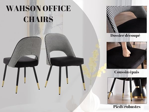 lot de 2 chaise salle a manger
