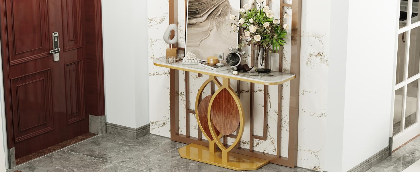 modern console table