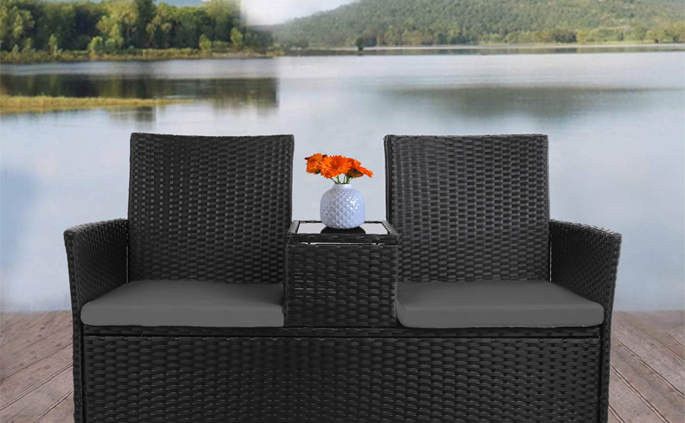 Banc Jardin Exterieur 2 Places
