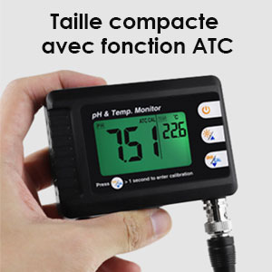 Compteur de pH et de température