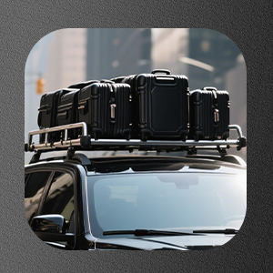 2Pcs Car Roof Rack Light Bracket