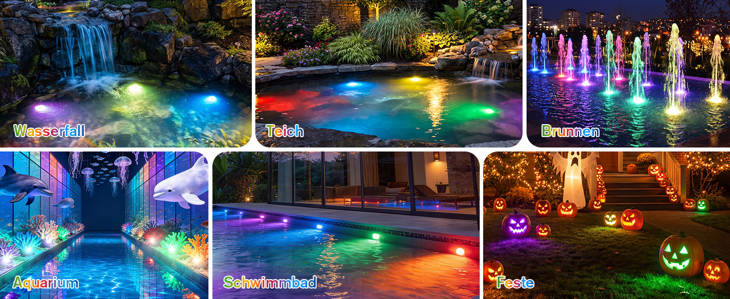 Anwendung in Teich Pool und Garten