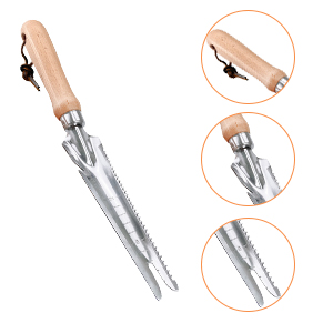 Stainless Steel Weeder with Measure