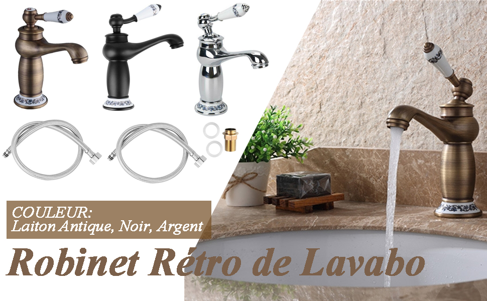 Rubinetto per lavabo retrò