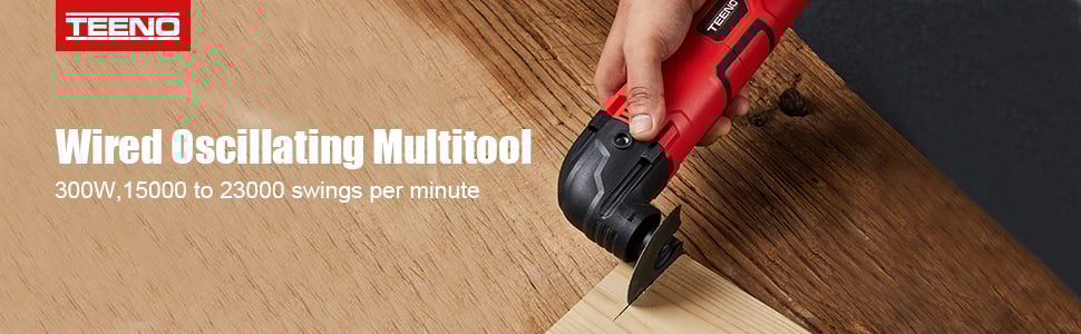 Wired Oscillating Multitool