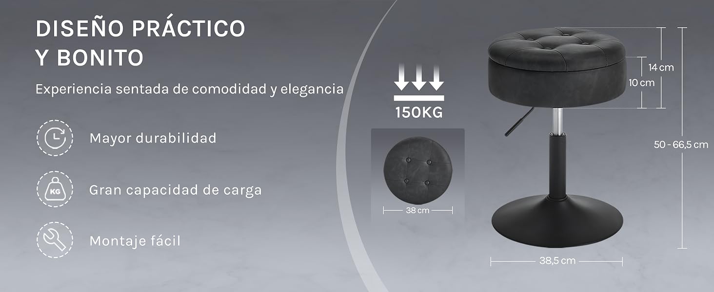 Taburete de Maquillaje