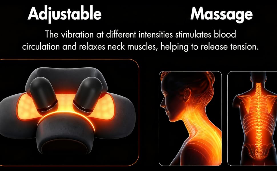 Massaggiatore a trazione IRTSVF TheraPillow
