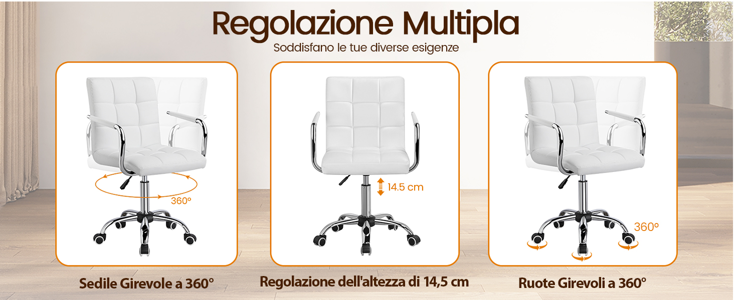 Sedia regolabile