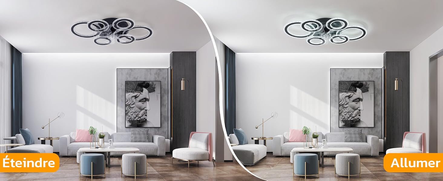 Ceiling fan with integrated light