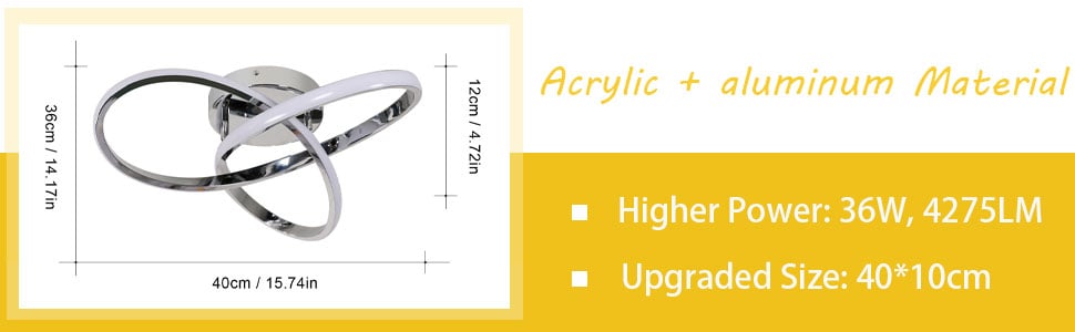 Luminaire Plafonnier Moderne 