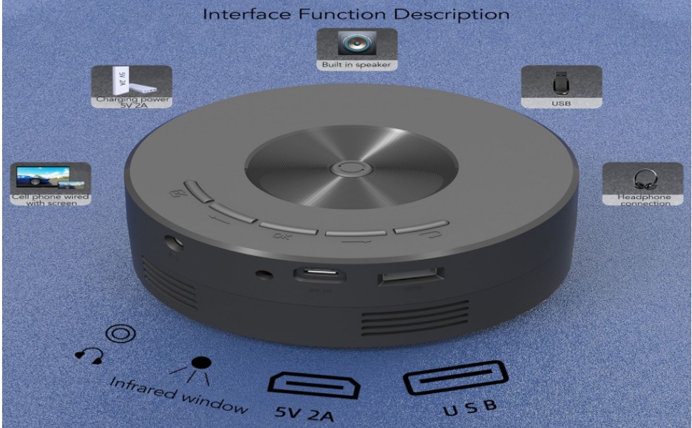 Pocket LED Projector