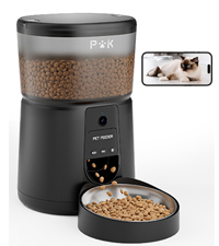 Distributore automatico di cibo per gatti