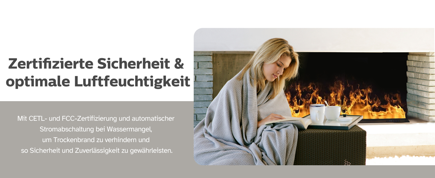 Mexhom Wasserdampf-Kamin