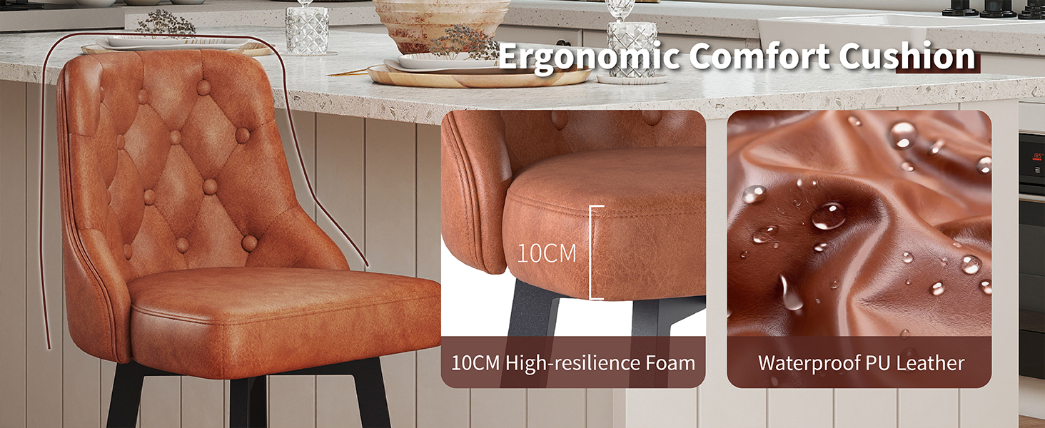 Text reads 'Erangel Race JoyX' on Puka. Series of images showing a tan leather sectional sofa or couch from different angles.