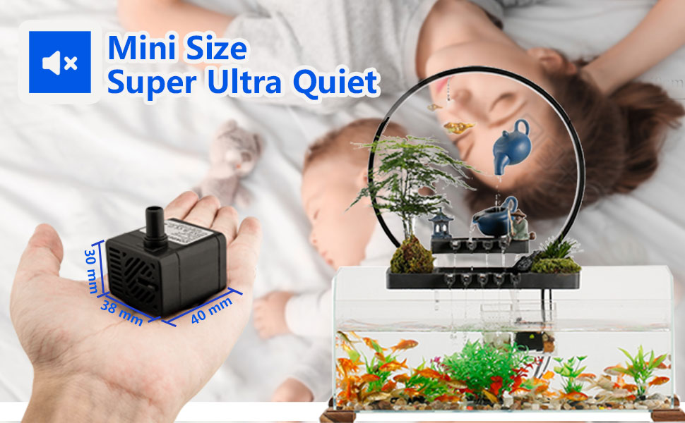 Mini bomba sumergible USB