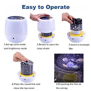baby projector light