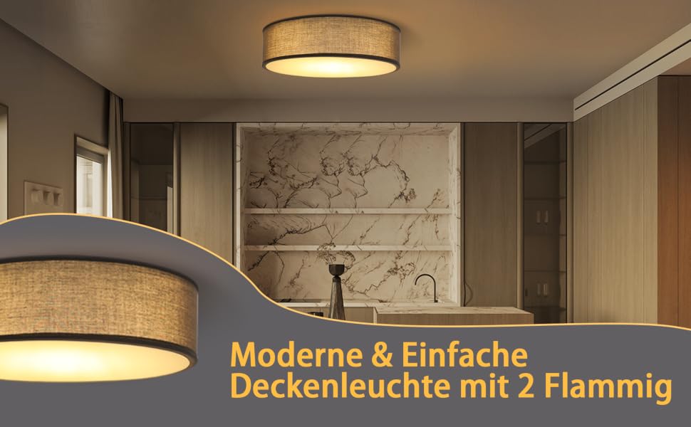 Deckenleuchte Rund