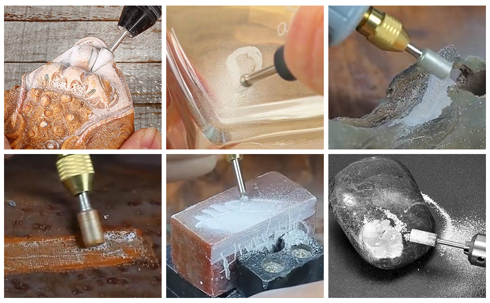 Dremel, Têtes de meulage,  Meules sur tige diamant,  Tige de ponçage