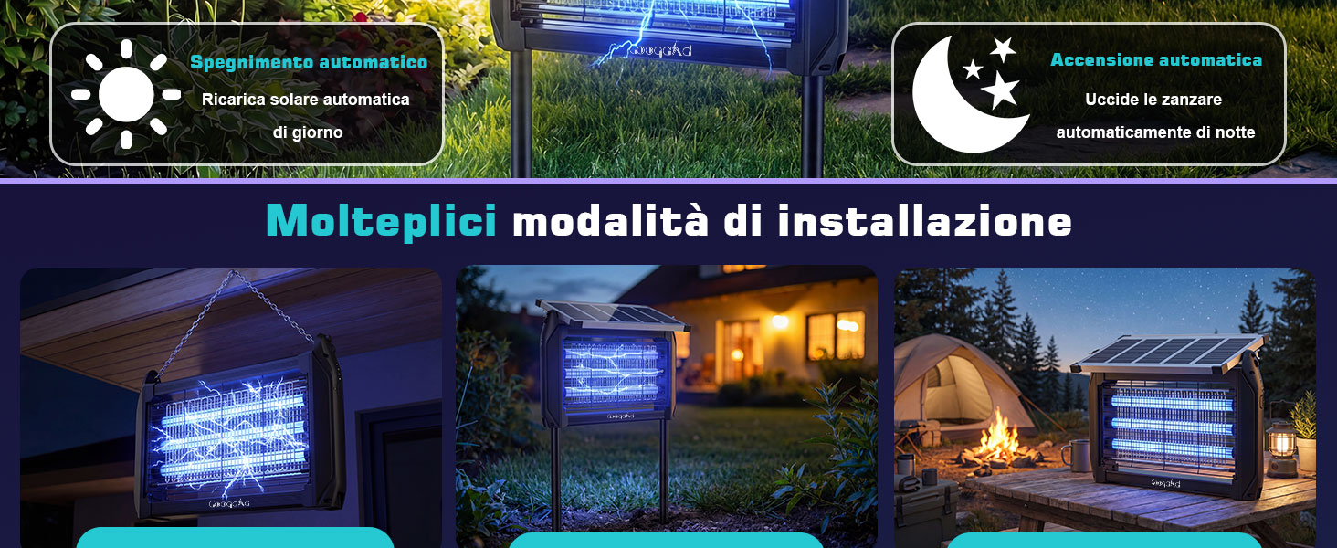 Le texte indique « Mode d'installation multispiel ». Image composite montrant des écrans d'affichage LED extérieurs montés sur des bâtiments dans divers environnements urbains nocturnes avec une signalisation lumineuse.