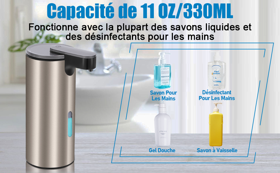 MEKOTRIN Distributeur de Savon Automatique
