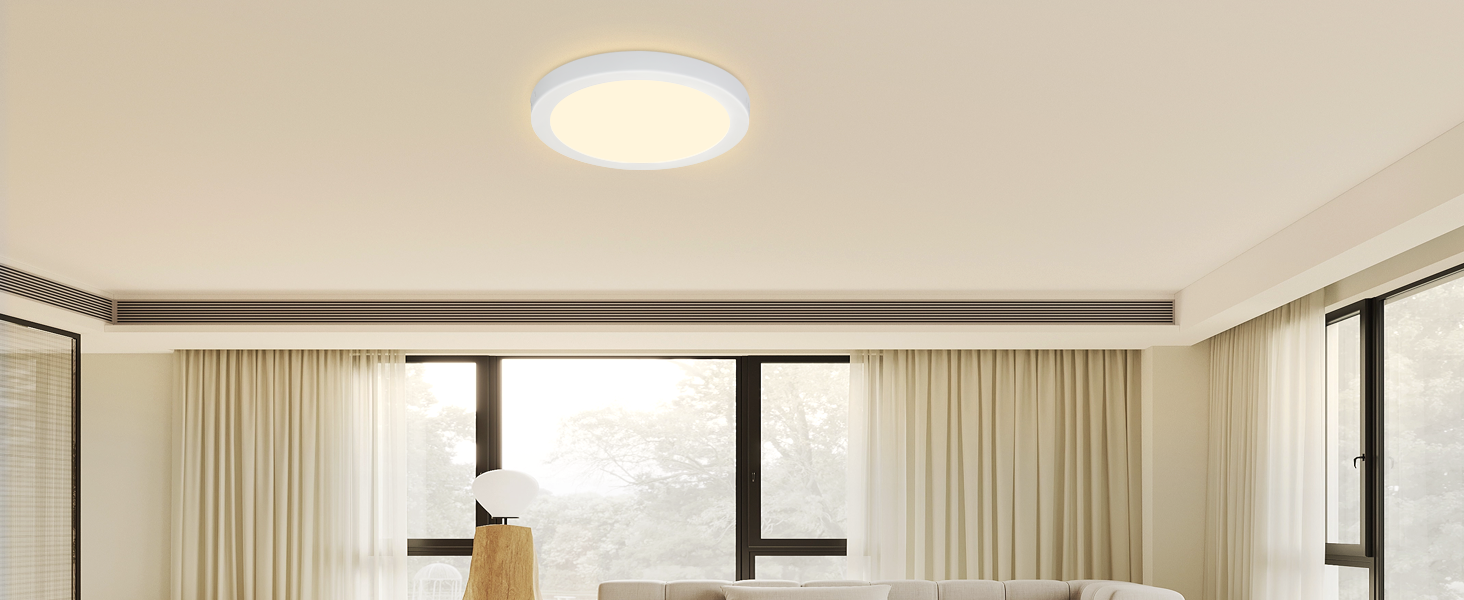 3000K rund led deckenlampe