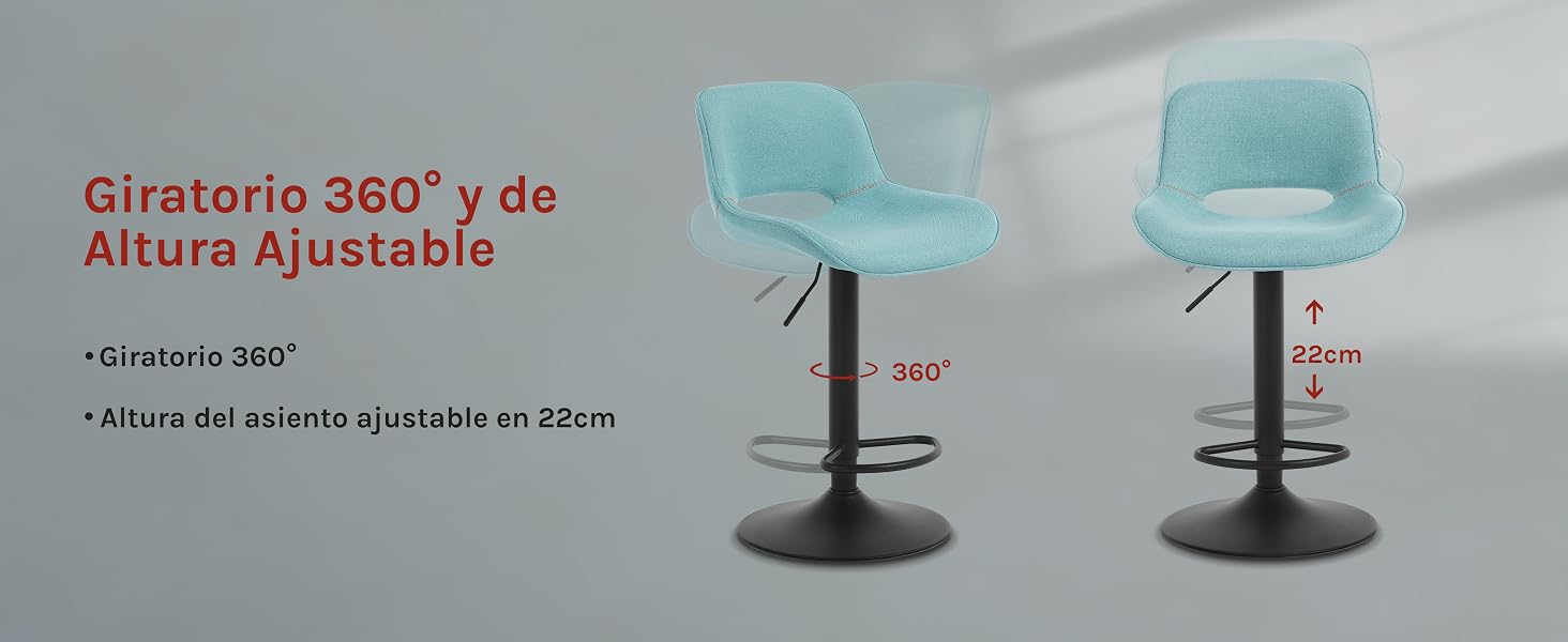 Taburete Cocina Alto